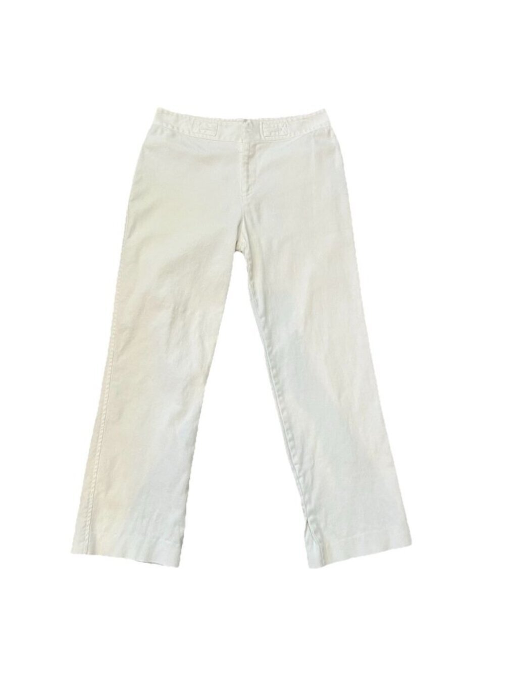 Lauren Jeans Co Ralph Lauren White Denim Jeans Women’s Size 6 Cotton Straight